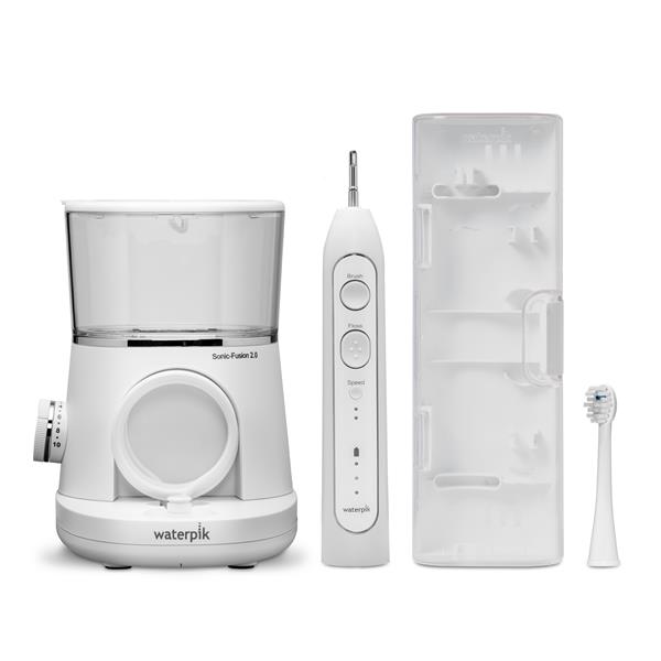 White Waterpik™ Sonic-Fusion™ 2.0 Flossing Toothbrush - Image 8